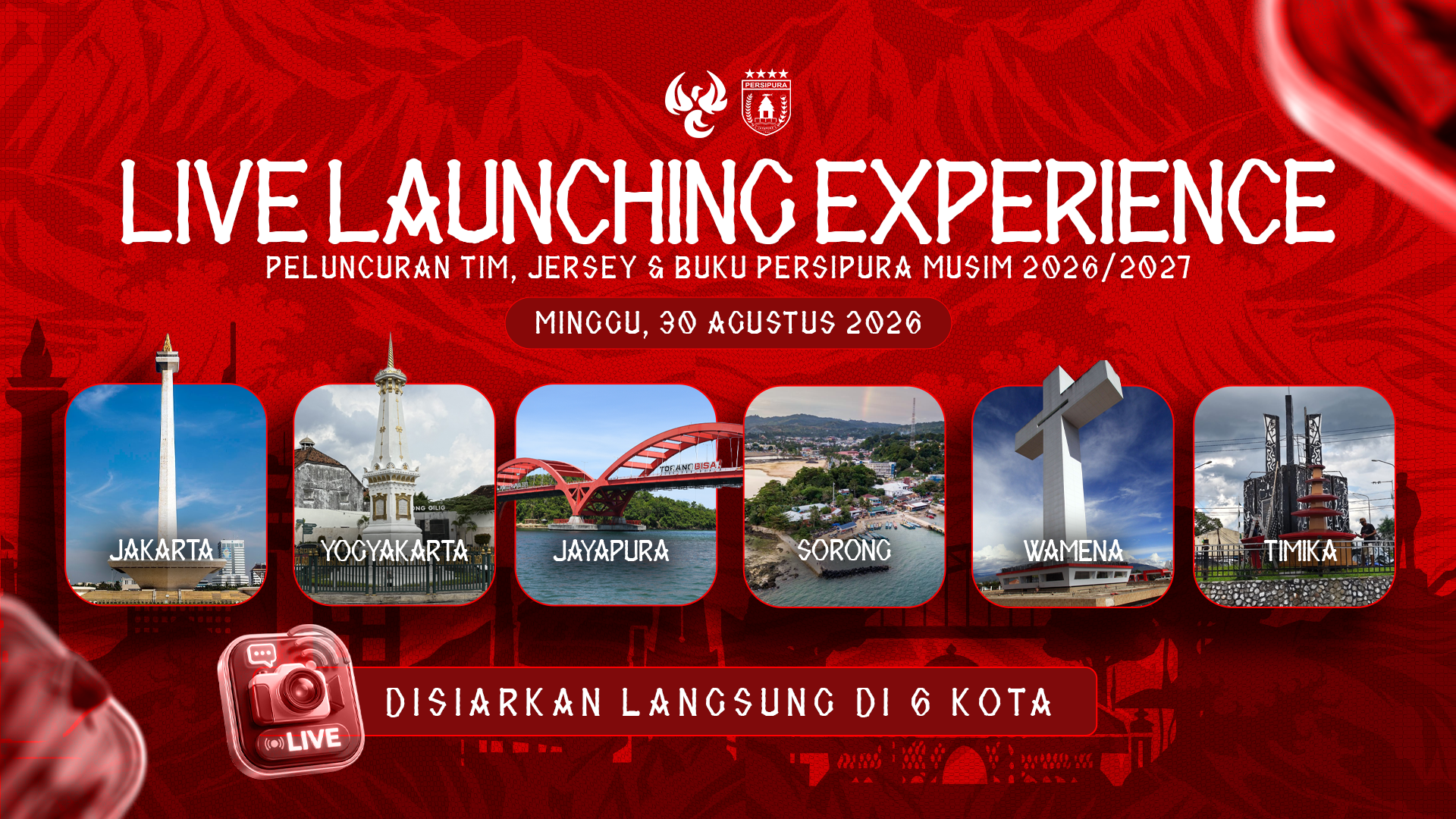 LIVE LAUNCHING EXPERIENCE